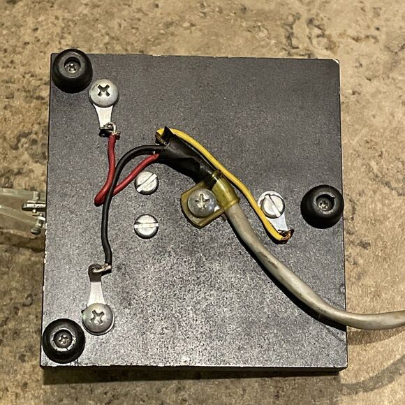 Bencher Ham Radio Morse Code CW Iambic Paddle Keyer Black Vintage TESTED - Picture 4 of 11